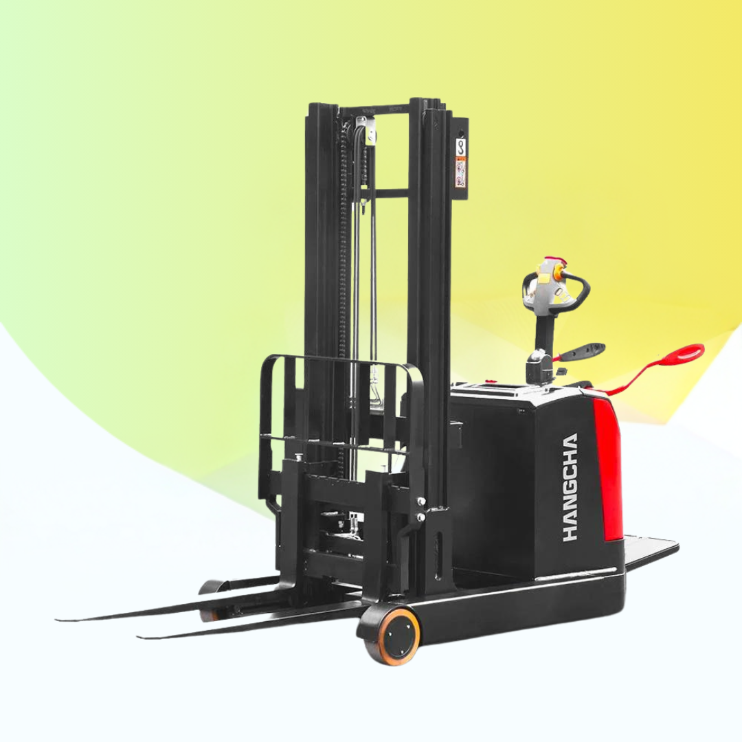 Xe nâng điện mini Stacker 1.6 tấn CQDB16 dạng Moving Mast