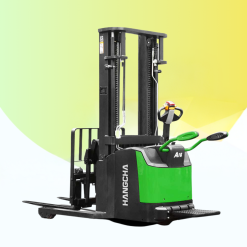 xe nâng điện mini Stacker 1.6 tấn CQDB16 dạng Reach Fork