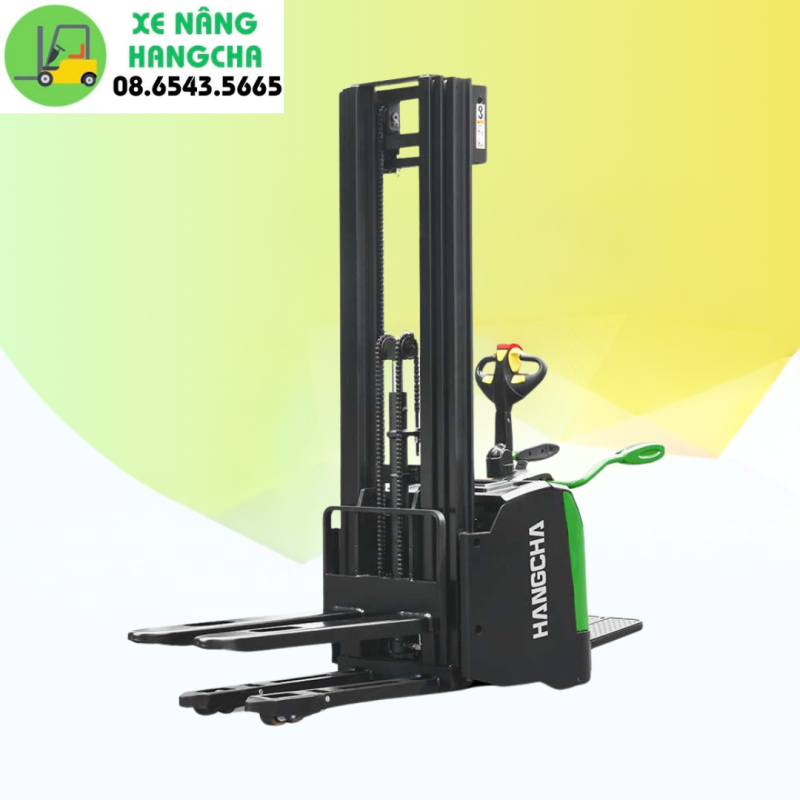 xe nâng điện mini Stacker 1.6 tấn CQDB16 dạng tiêu chuẩn