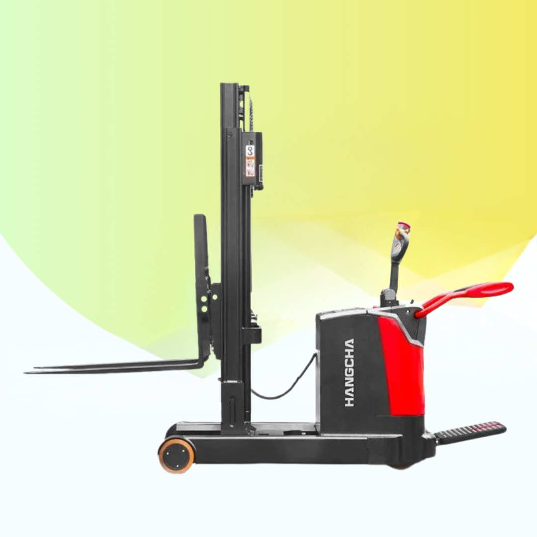 Xe nâng điện mini Stacker 1.6 tấn CQDB16 dạng Moving Mast
