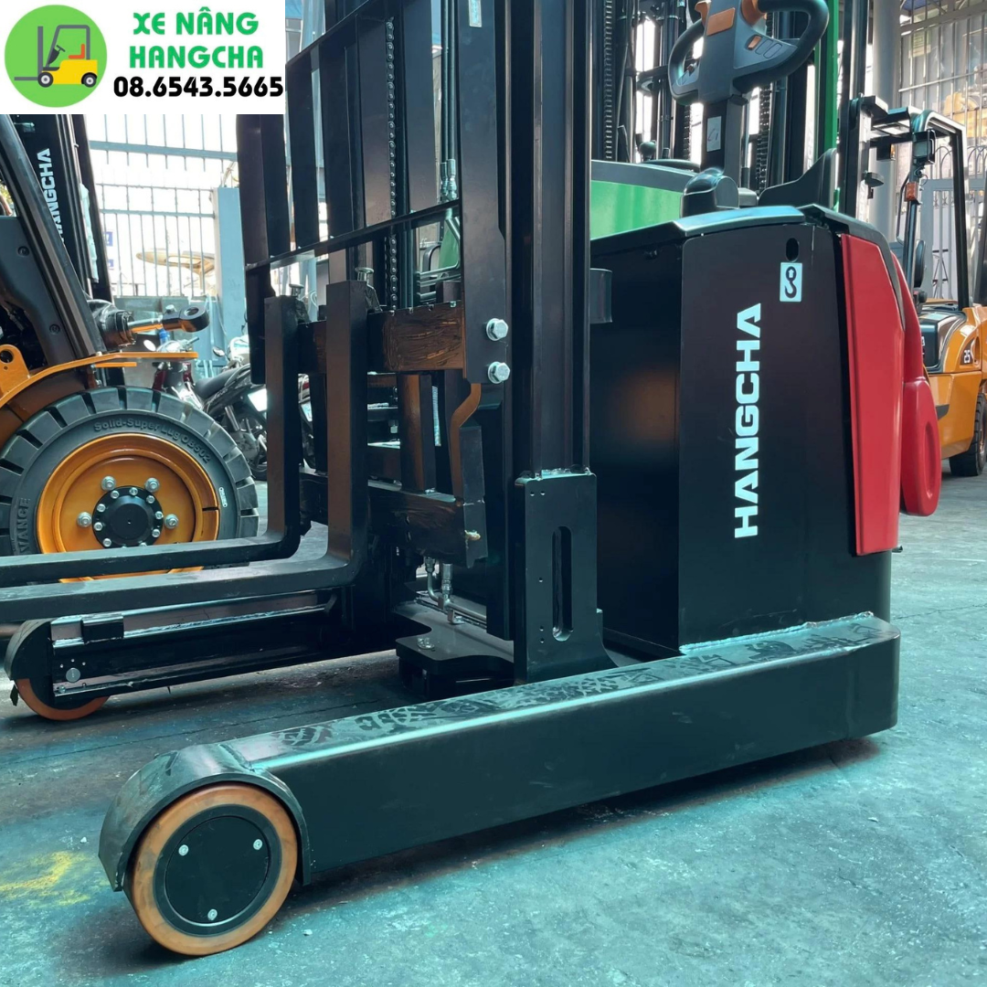 Xe nâng điện mini Stacker 1.6 tấn CQDB16 dạng Moving Mast