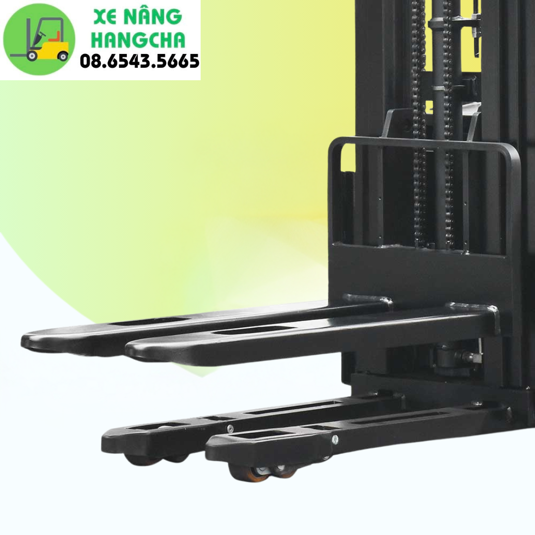 xe nâng điện mini Stacker 1.6 tấn CQDB16 dạng tiêu chuẩn