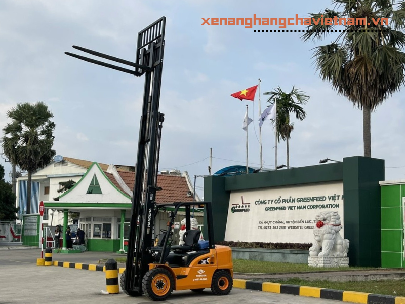 xe nâng ngành chăn nuôi