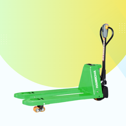 xe nâng tay điện mini