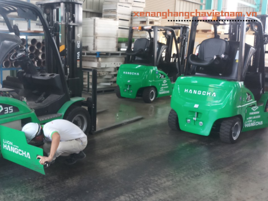 xe nâng thực phẩm hangcha